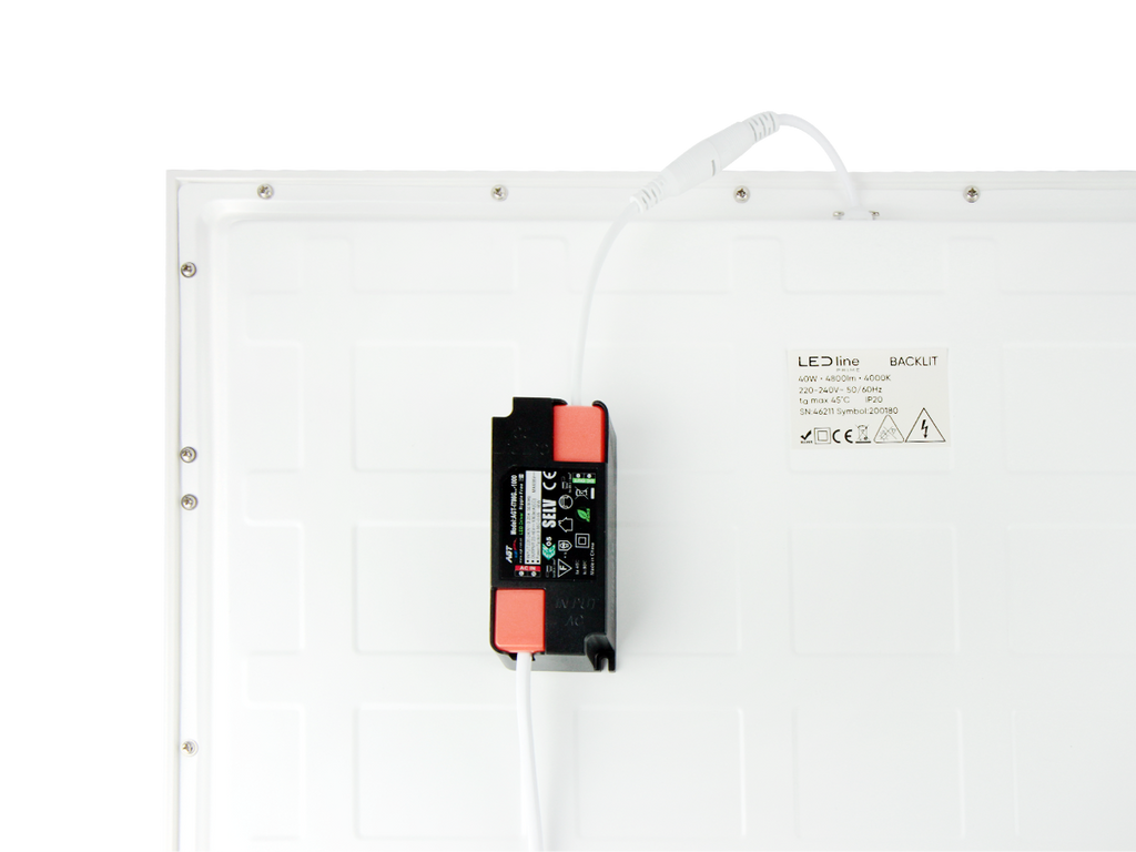 Backlit Paneel 4000K 40W 4800lm IP20 60x60cm wit PRIME noodmodule LAW 3h AT