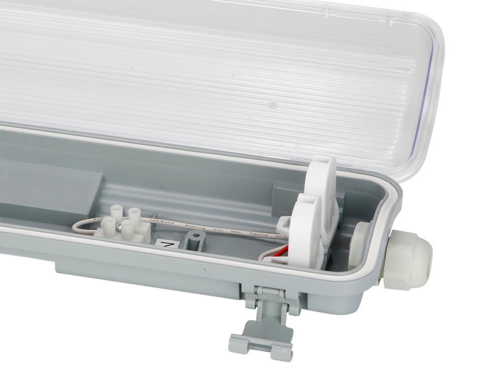 Hermetische armatuur VANTA 2xT8 LED IP65 60cm grijs ABS/PS LITE
