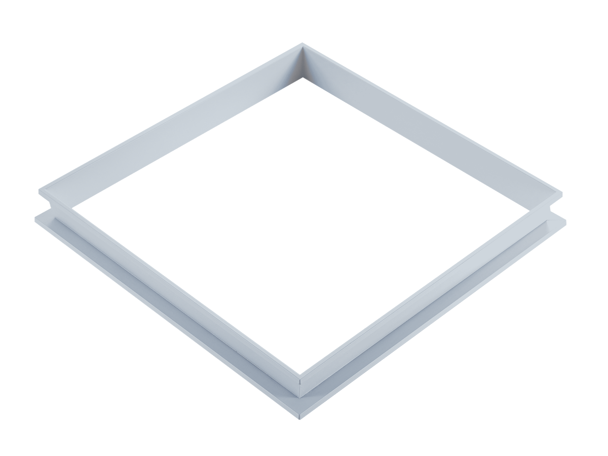 Backlit Paneel 4000K 40W 4800lm IP20 60x60cm wit met Skyframe rand PRIME