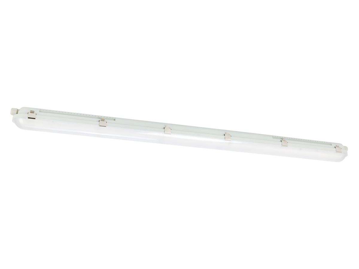 LED line hermetische armatuur RANGER 3CCT 3K/4K/5K 10-40W 6000lm IP66 120cm grijs PRIME noodmodule LAW 3h AT