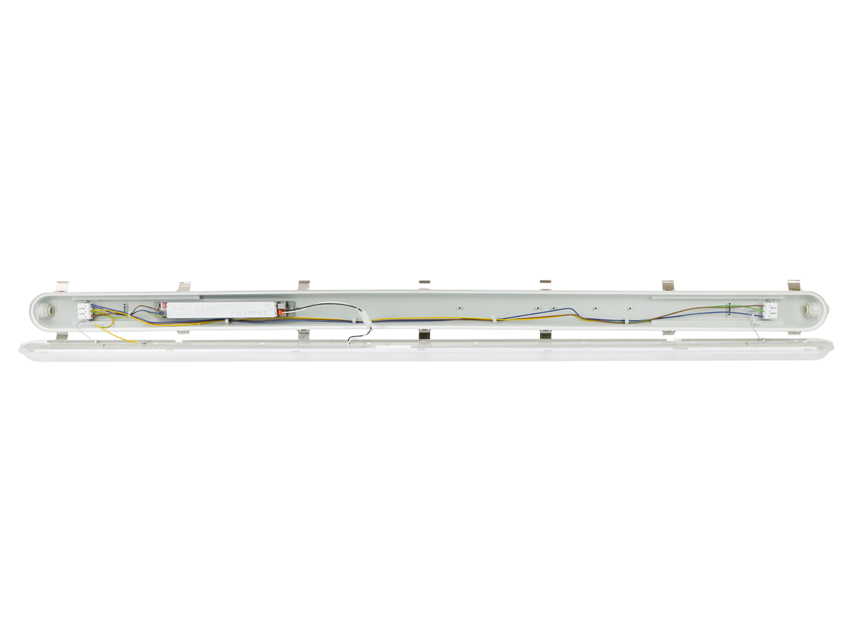 Hermetische armatuur RANGER 4000K 25-55W 9900lm IP66 150cm grijs PRIME bewegingssensor MV