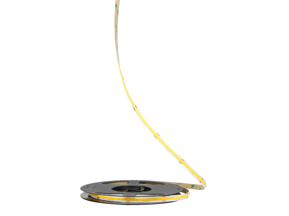 LED-strip 480 COB 24V 3000K 11W IP20 8mm 5m 1100lm/m PRIME