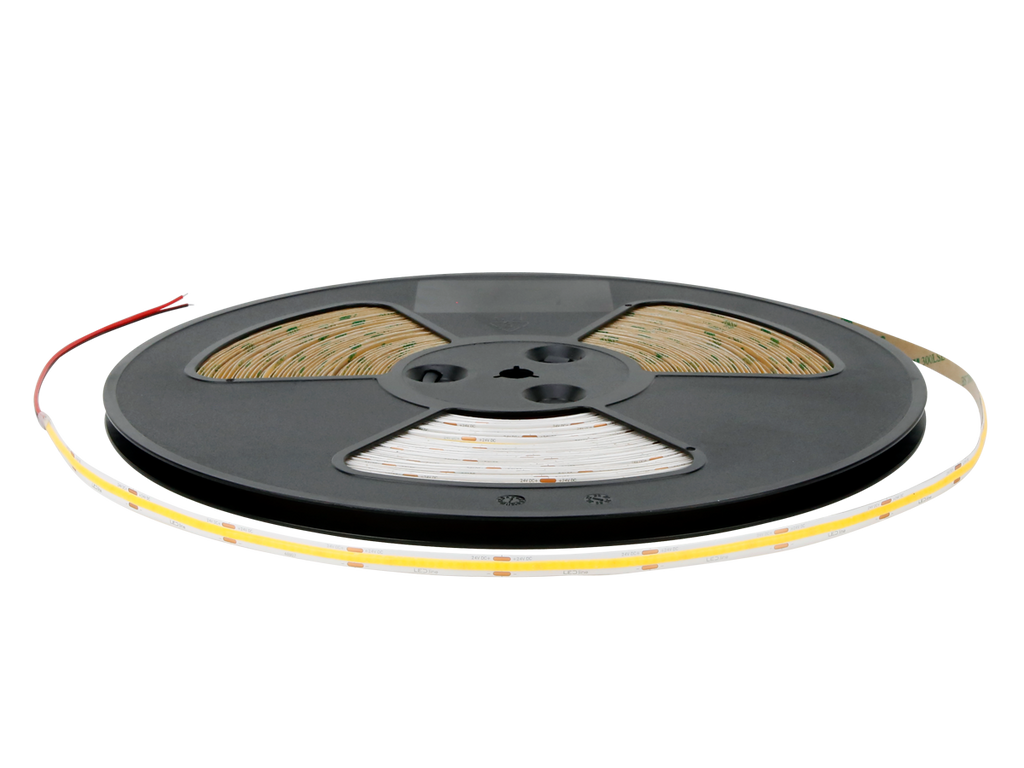 LED tape 480 COB 24V 3000K 11W IP20 8mm 30m 1100lm/m PRIME