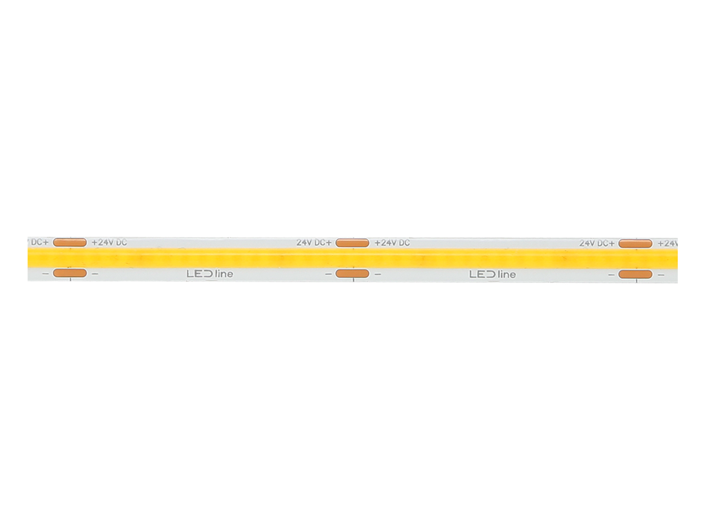LED strip 320 COB 24V 3000K 1W IP20 8mm 30m 110lm/m PRIME