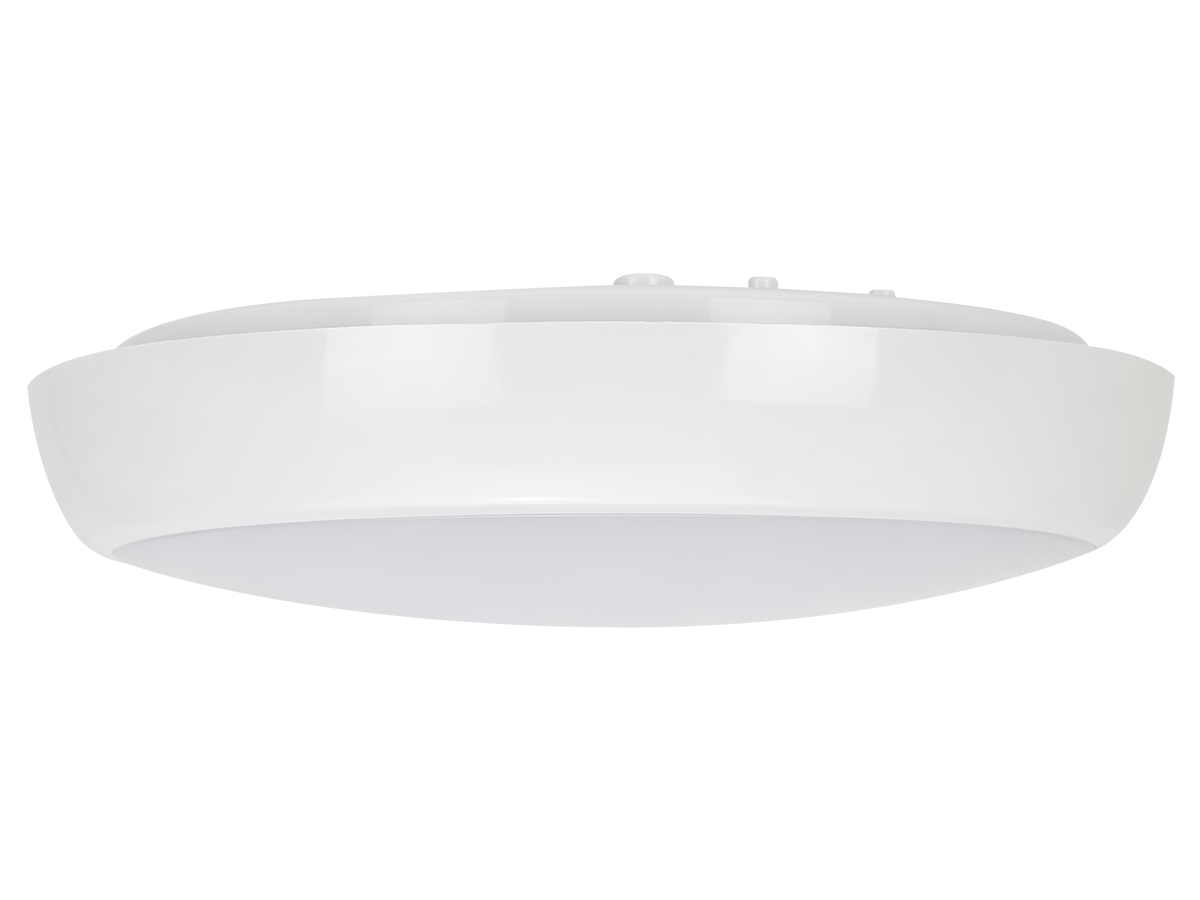 Plafonlamp LEDIS 3CCT(3K/4K/6K) 12/16W 1600lm rond IP65 wit PRIME