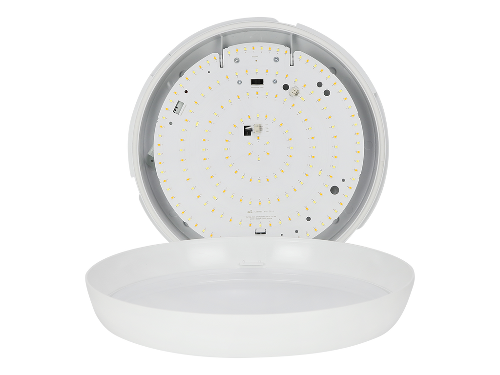 Plafonlamp LEDIS 3CCT(3K/4K/6K) 12/16W 1600lm rond IP65 wit PRIME DALI