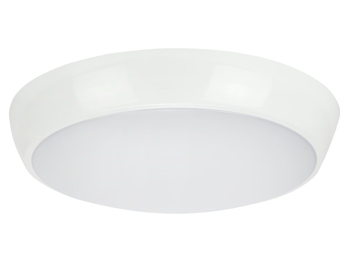 Plafonlamp LEDIS 3CCT(3K/4K/6K) 12/16W 1600lm rond IP65 wit PRIME bewegingssensor MV