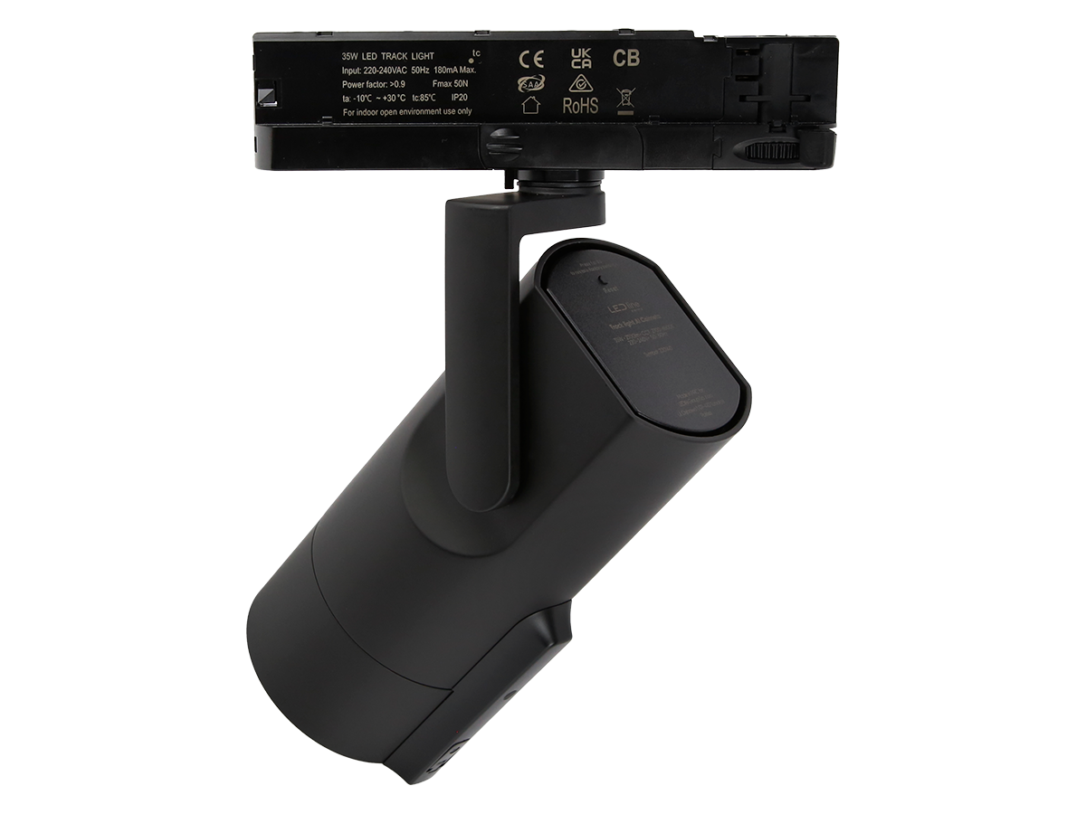 Railspot AI LED line x Caimeta 35W CCT 36° zwart PRIME honingraat