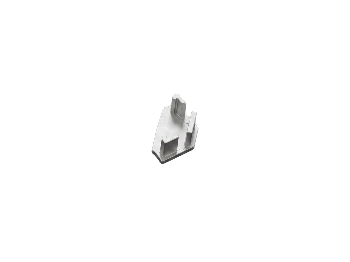 Einddoppen 10szt. voor het aluminium hoekprofiel zilver PRIME