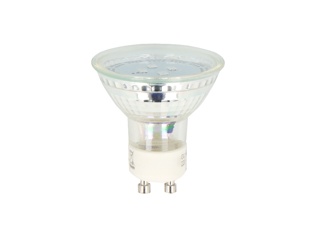 LED-lamp GU10 2700K 1W 80lm 230V 120 ° LITE glas