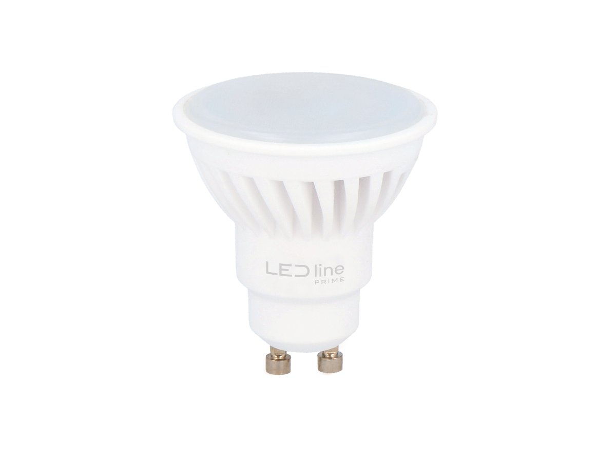 LED-lamp GU10 3000K 10W 1400lm 230V 120 ° PRIME Keramiek