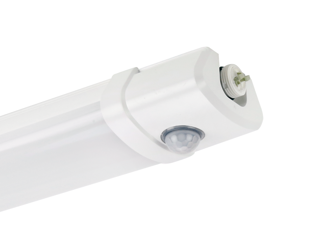 Hermetische armatuur TRI-PROOF 4000K 30W 3600lm IP65 65cm grijs LITE PIR
