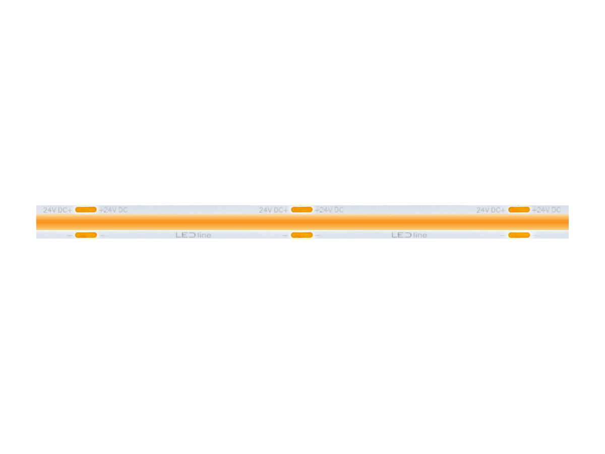 LED strip 480 COB 24V 2700K 11W IP20 8mm 5m 1100lm/m PRIME