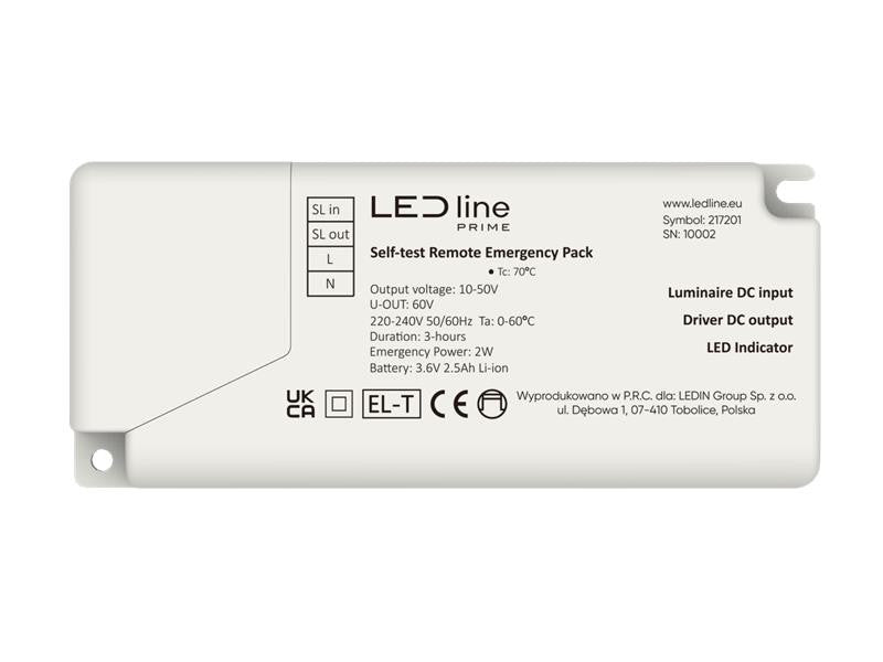 Backlit Paneel 4000K 25W 4000lm IP20 60x60cm wit PRIME noodmodule LAW 3h AT