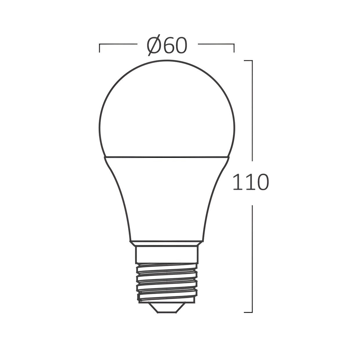 Braytron Advance LED Lamp 11W E27 4000K A60