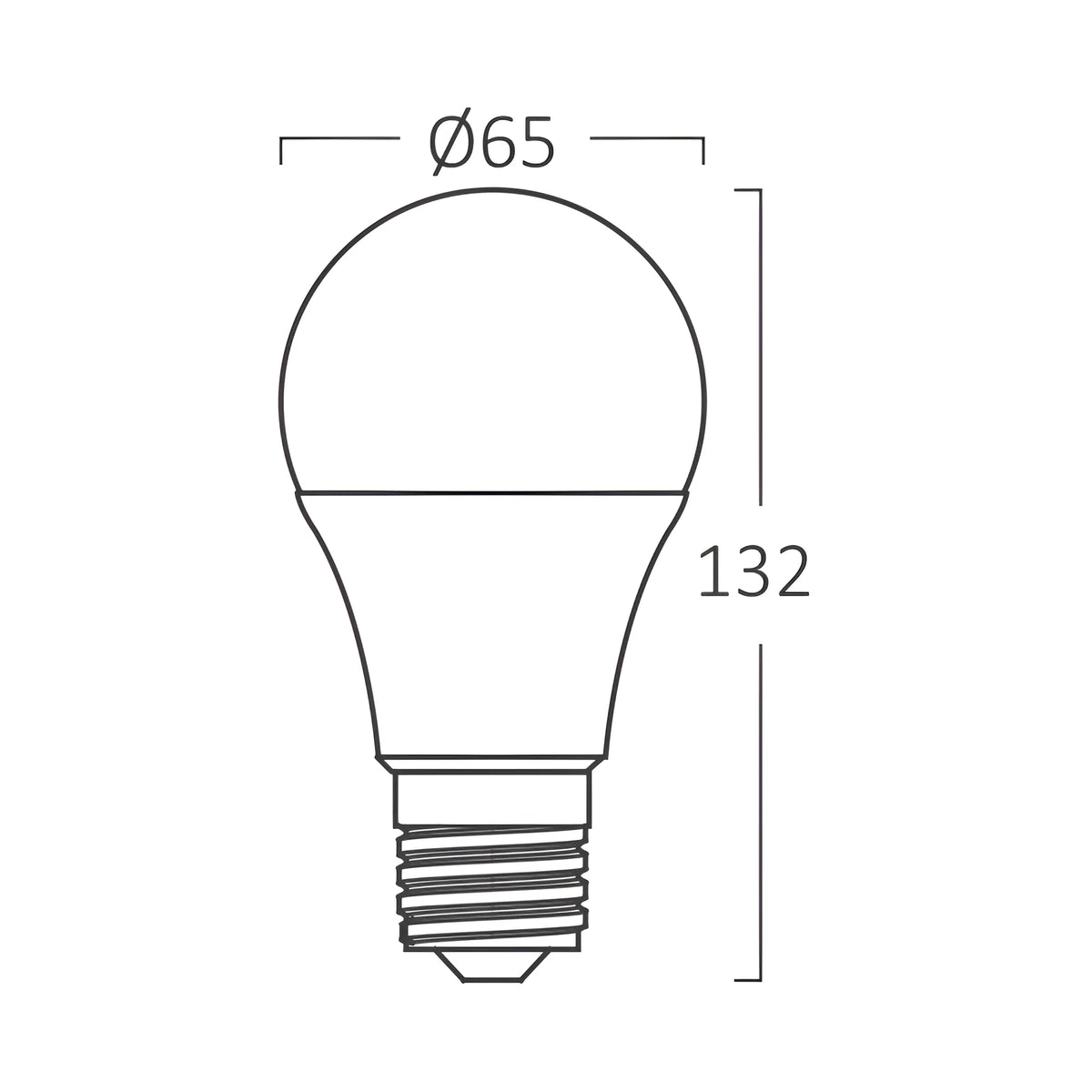 Braytron Advance LED Lamp 16W E27 3000K A65