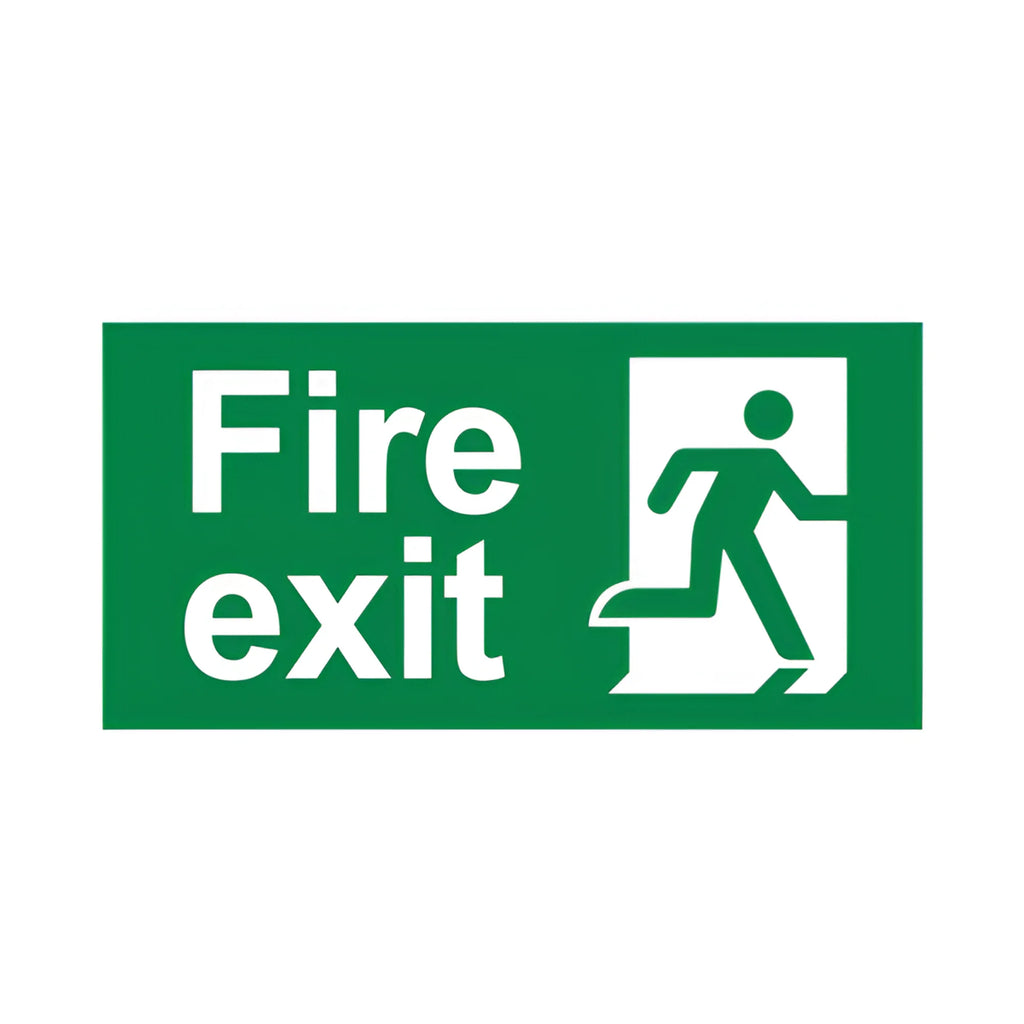 Braytron Exit Sing Nooduitgang Bordje FIRE EXIT