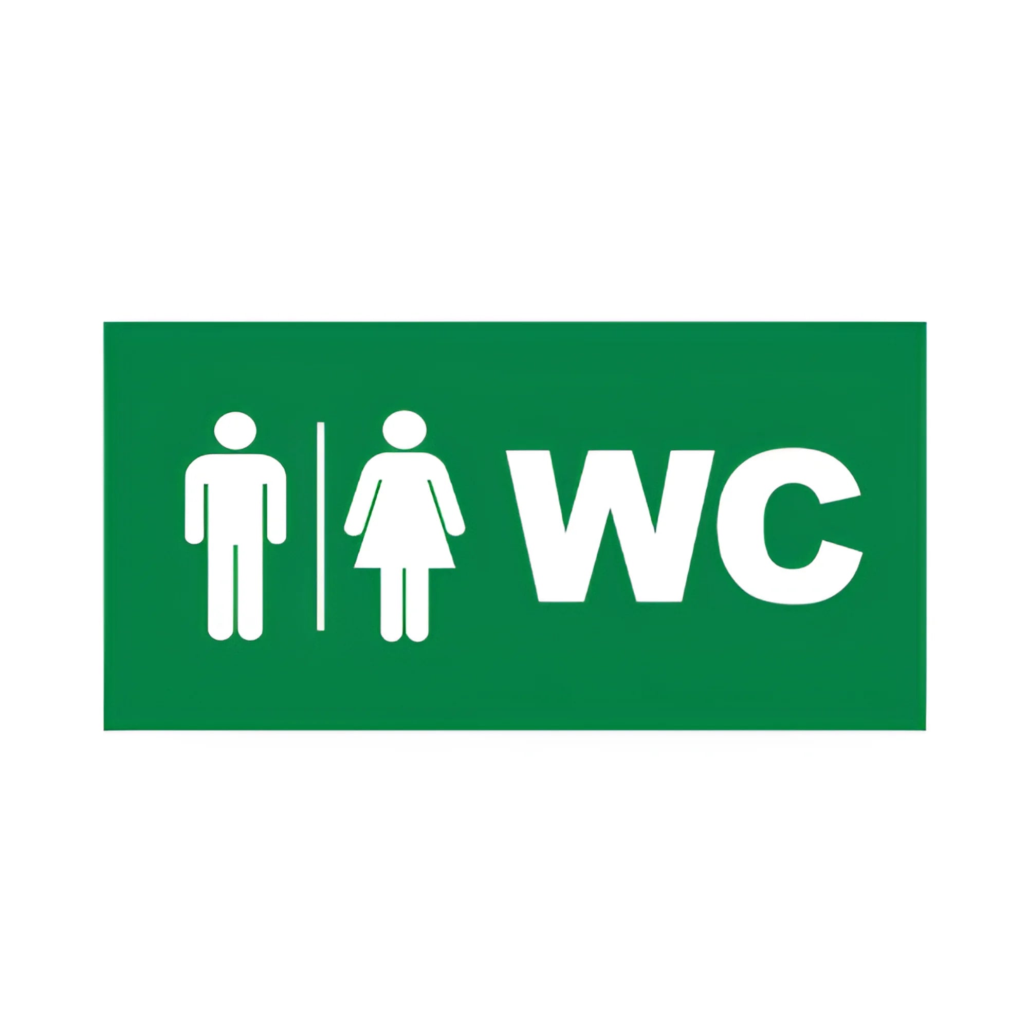 Braytron Exit Sing Nooduitgang Bordje WC PVC FOR BC14
