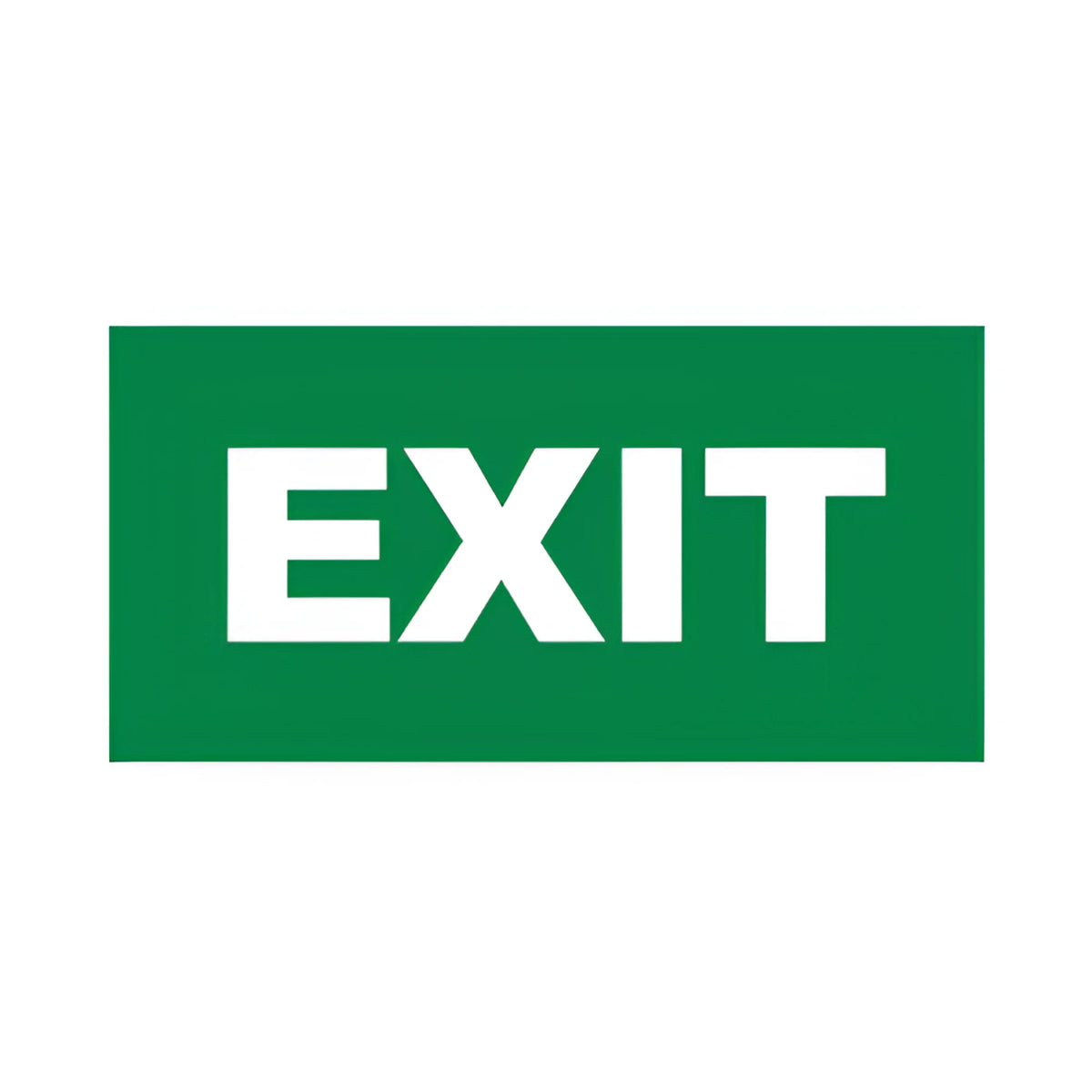 Braytron Exit Sing Nooduitgang Bordje EXIT STICKER FOR BC14