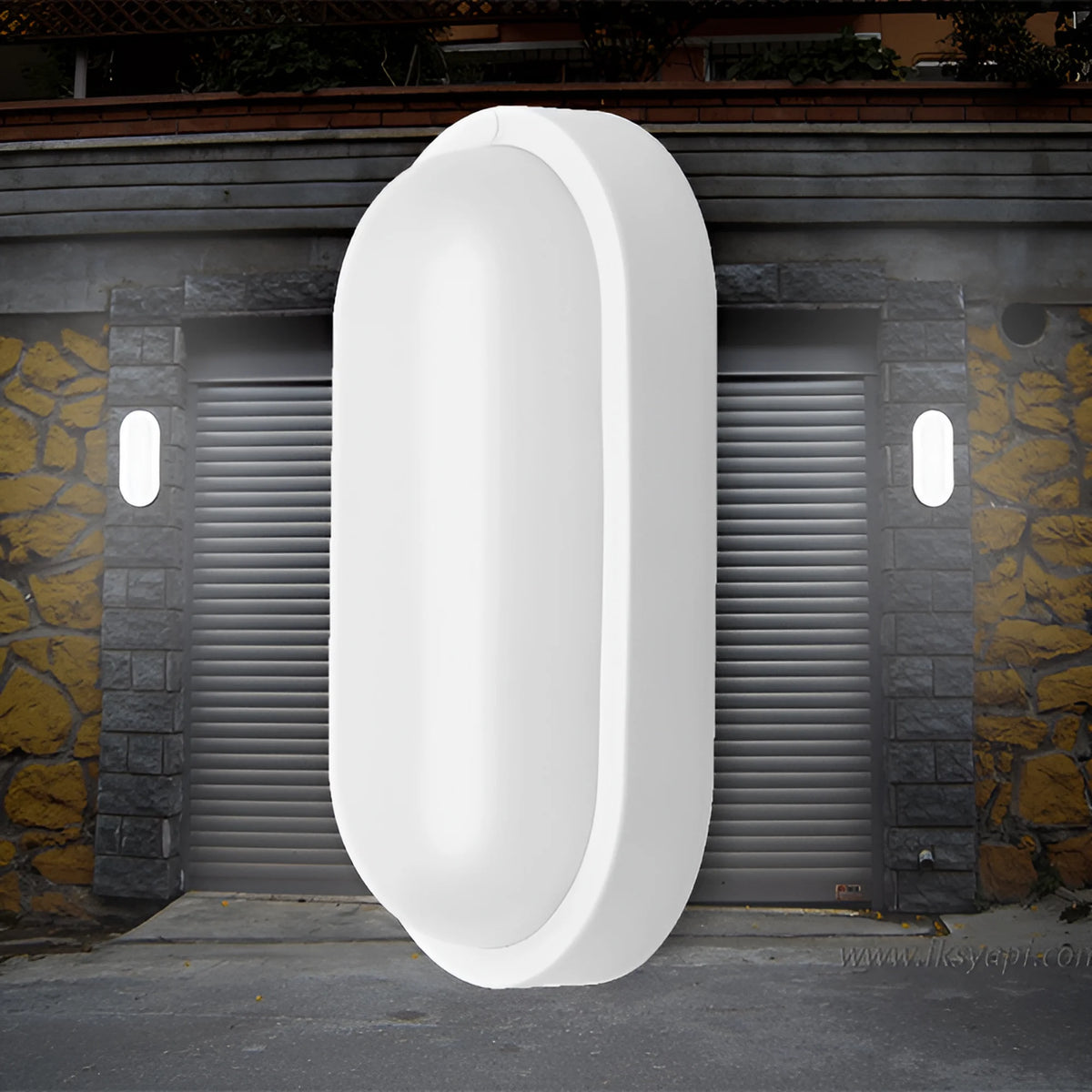Braytron Bulkhead LED Bulkhead-armatuur 18W 3000K IP54 Wit B ELP