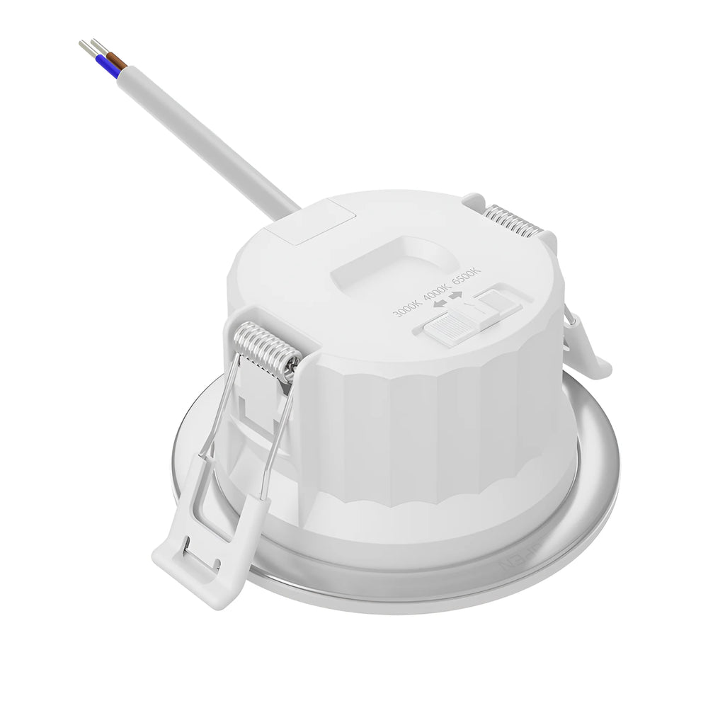 Braytron Downlight D90 Downlight 9W IP54 Wit RND 3IN1