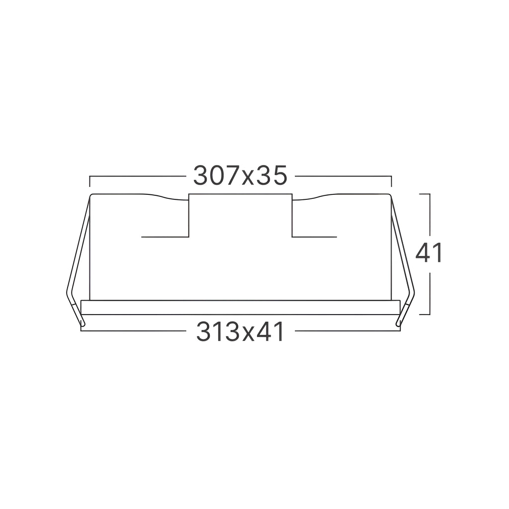 Braytron Linex Lineaire LED-armatuur 18W 4000K Wit LN12