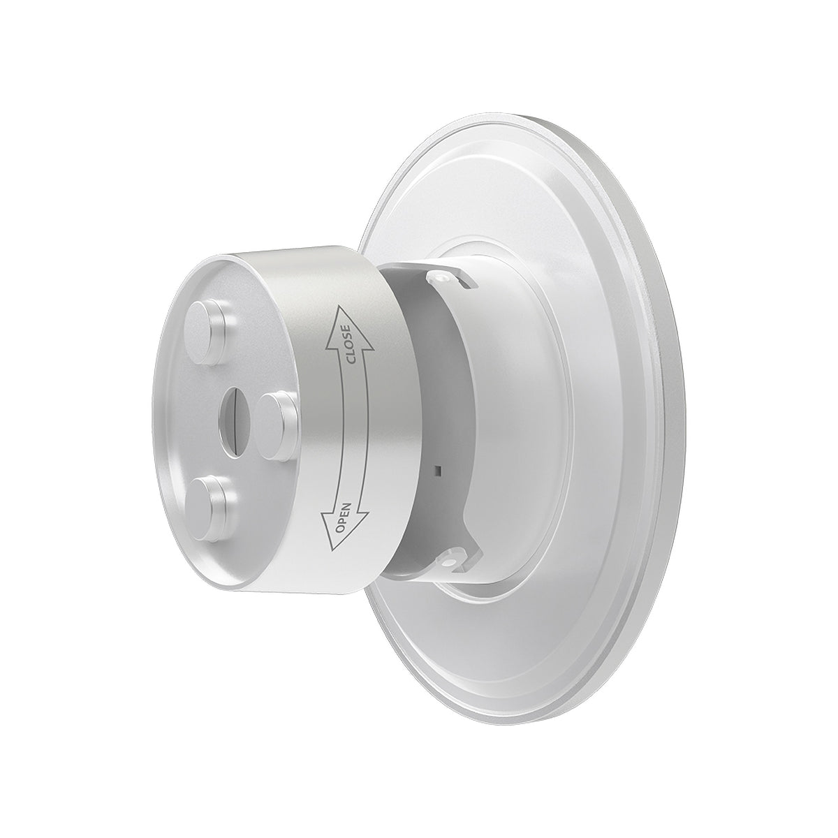 Braytron Palermo Wandlamp 10W IP65 Wit S RND 3IN1
