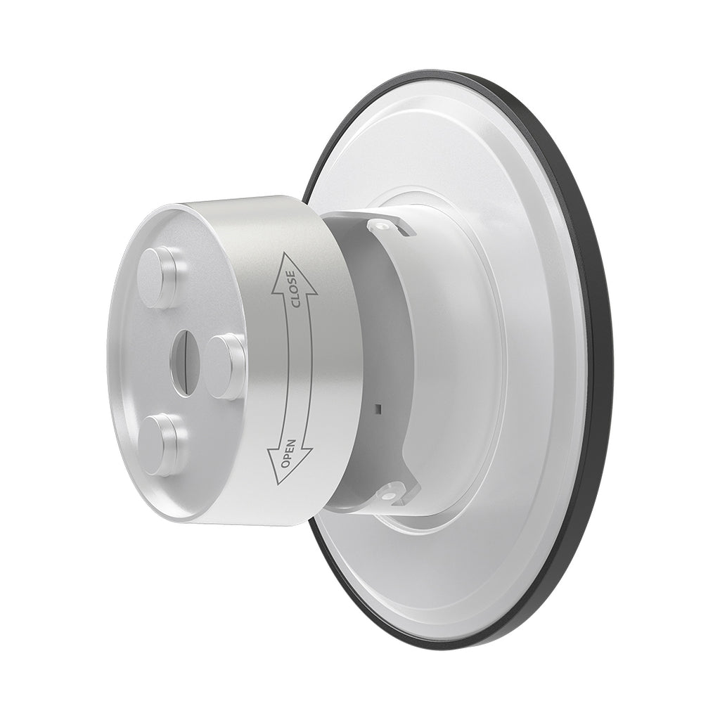 Braytron Palermo Wandlamp 12W IP65 Zwart M RND 3IN1