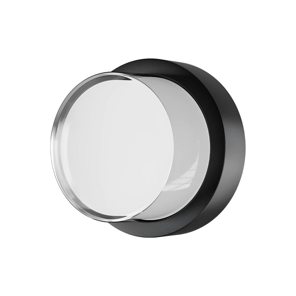 Braytron Walls Wandlamp 15W 3000K IP65 Zwart G2 RND