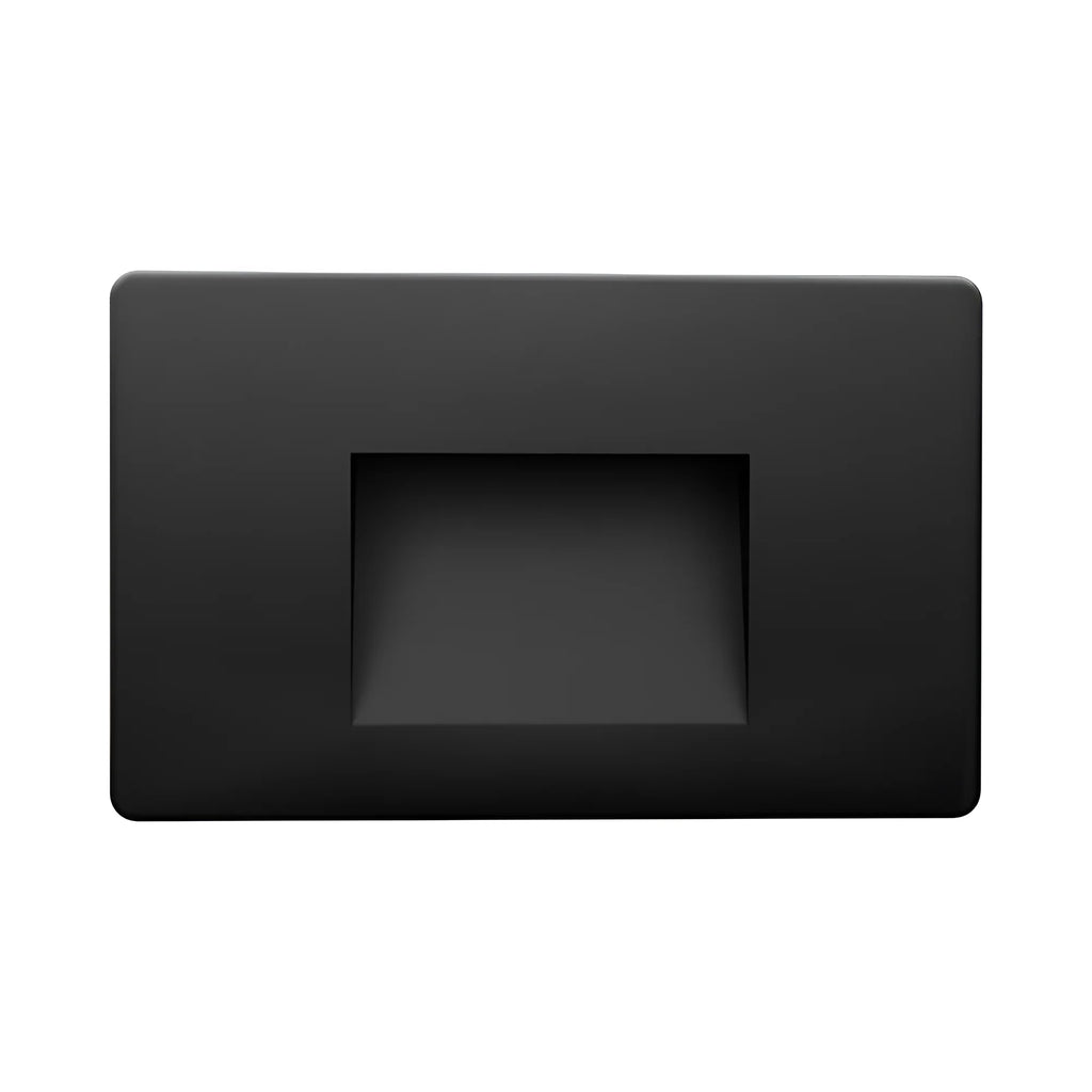 Braytron Vekta Wandlamp 3W IP65 Zwart B SQR 3IN1
