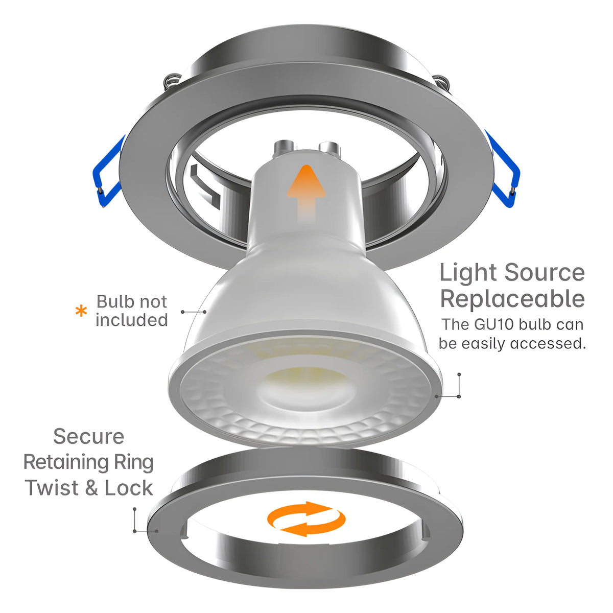 Braytron Mitto LED Spot AR RND NCK