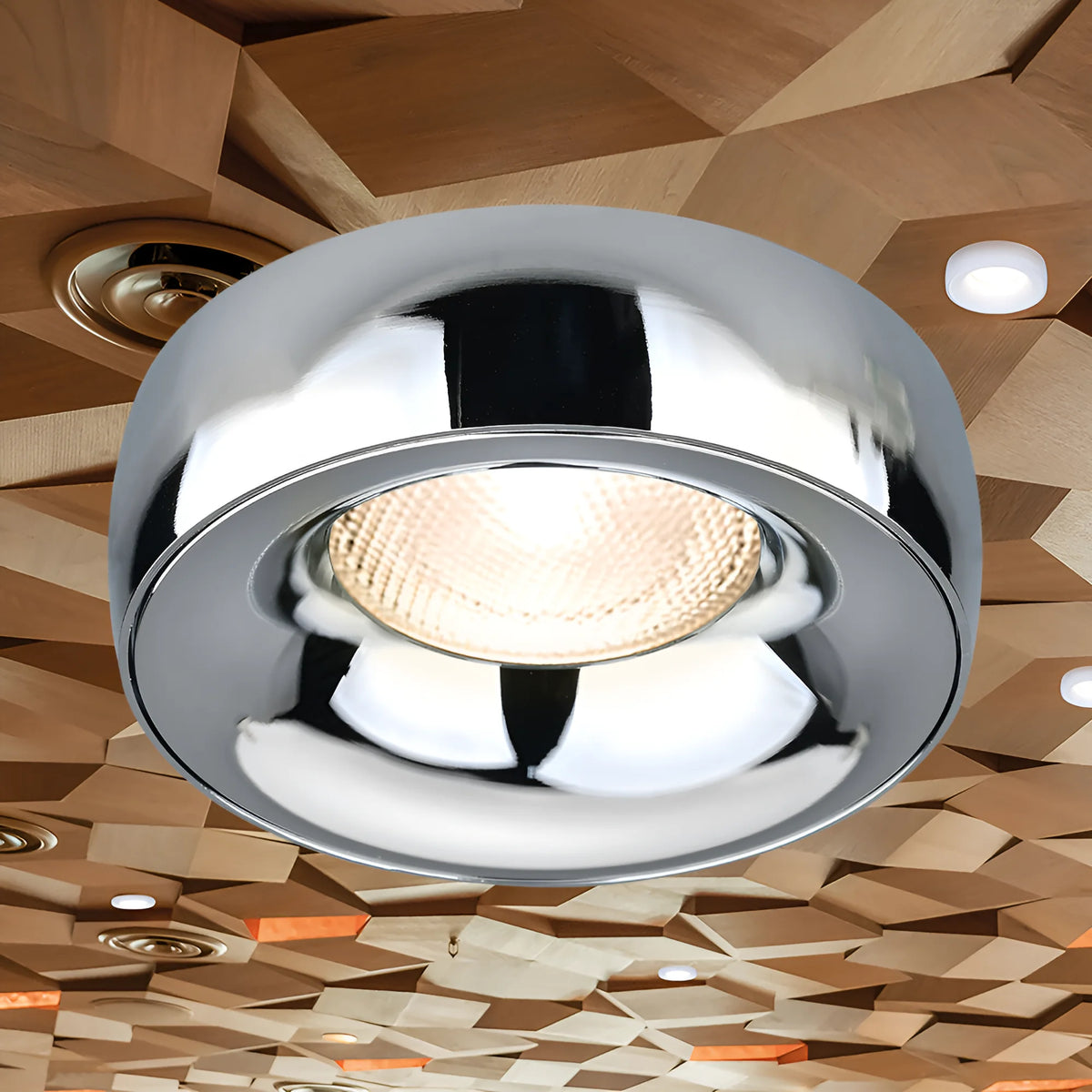 Braytron Alfa LED Spot A RND CHR
