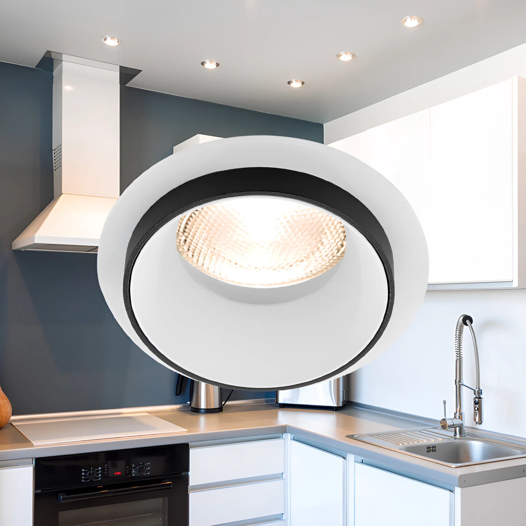 Braytron Alfa LED Spot Zwart E RND