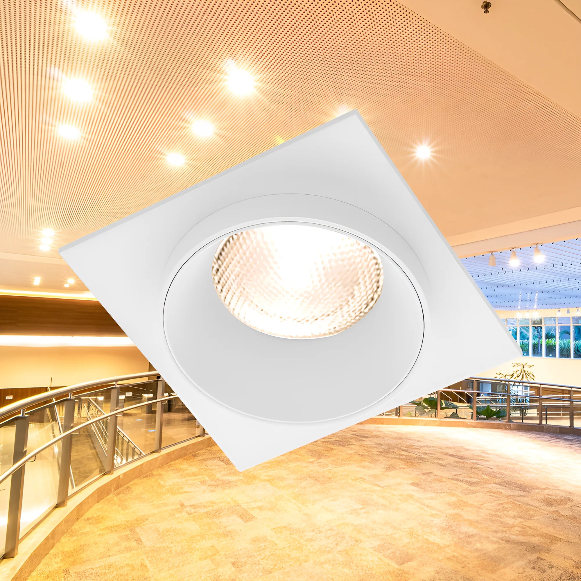 Braytron Alfa LED Spot E SQR F.WHT