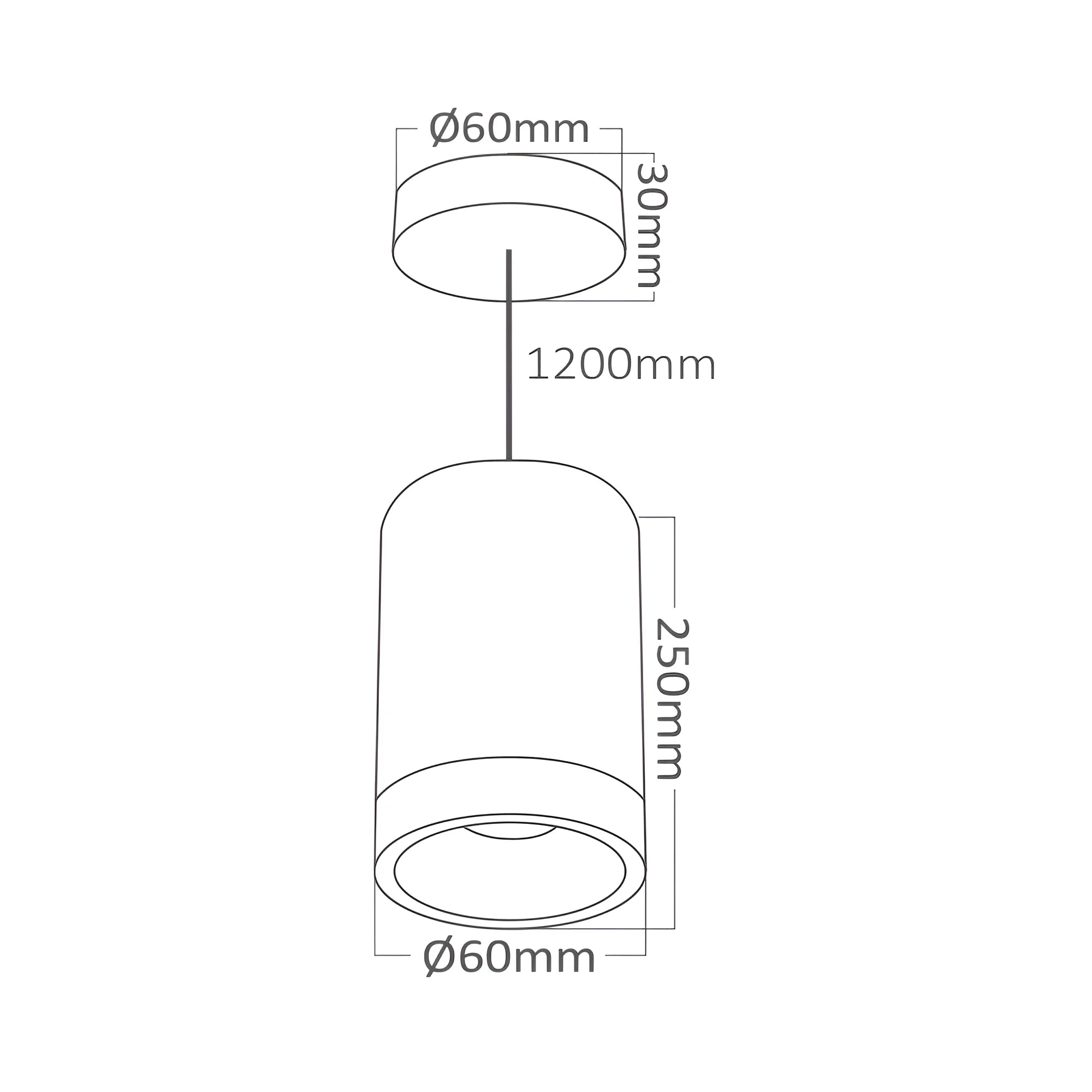 Braytron Beta LED Spot GU10 Zwart 6020 PD RND