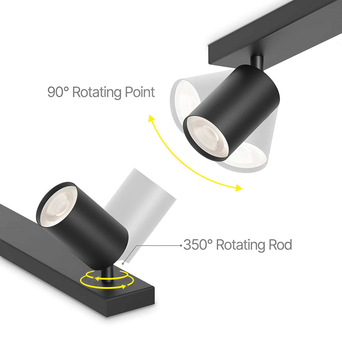 Braytron Beta LED Spot GU10 Zwart SRD_1