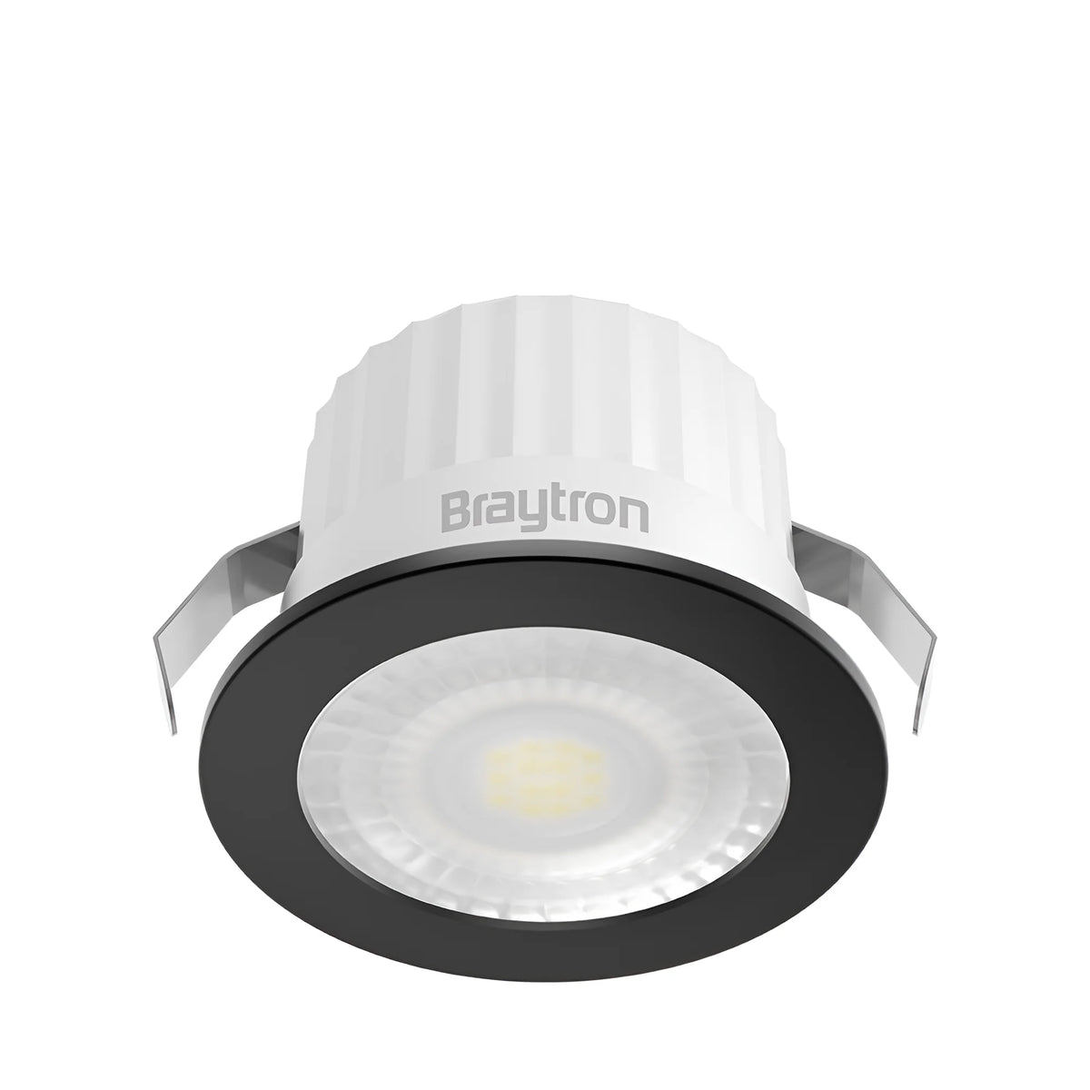 Braytron Minispot LED Spot 3W 6500K IP54 Zwart A 38D