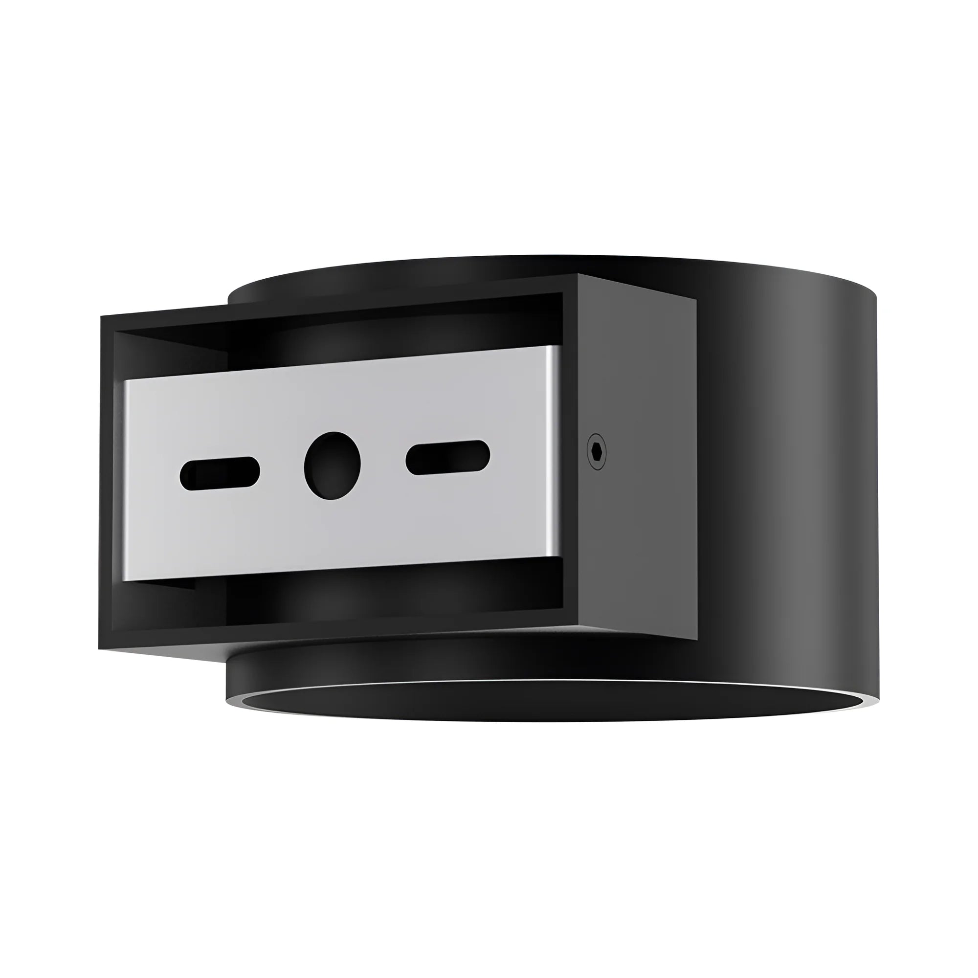 Braytron Avva Wandlamp 8W 3000K Zwart WL01 RND