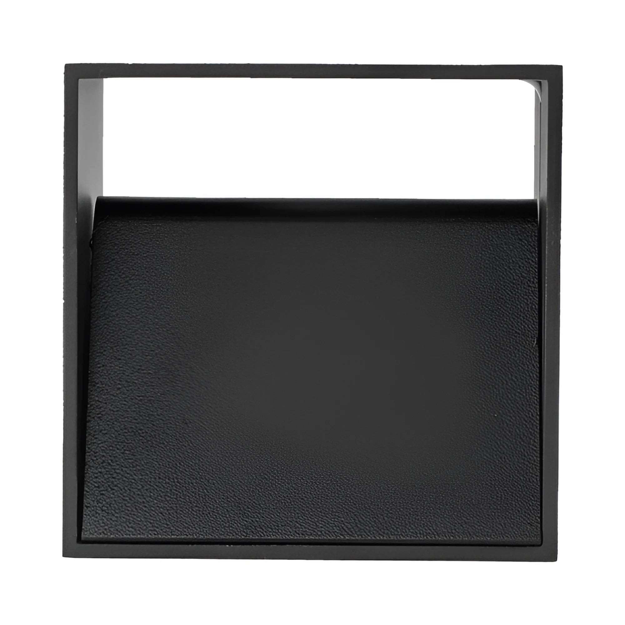 Braytron Avva Wandlamp 8W 3000K Zwart WL02 SQR
