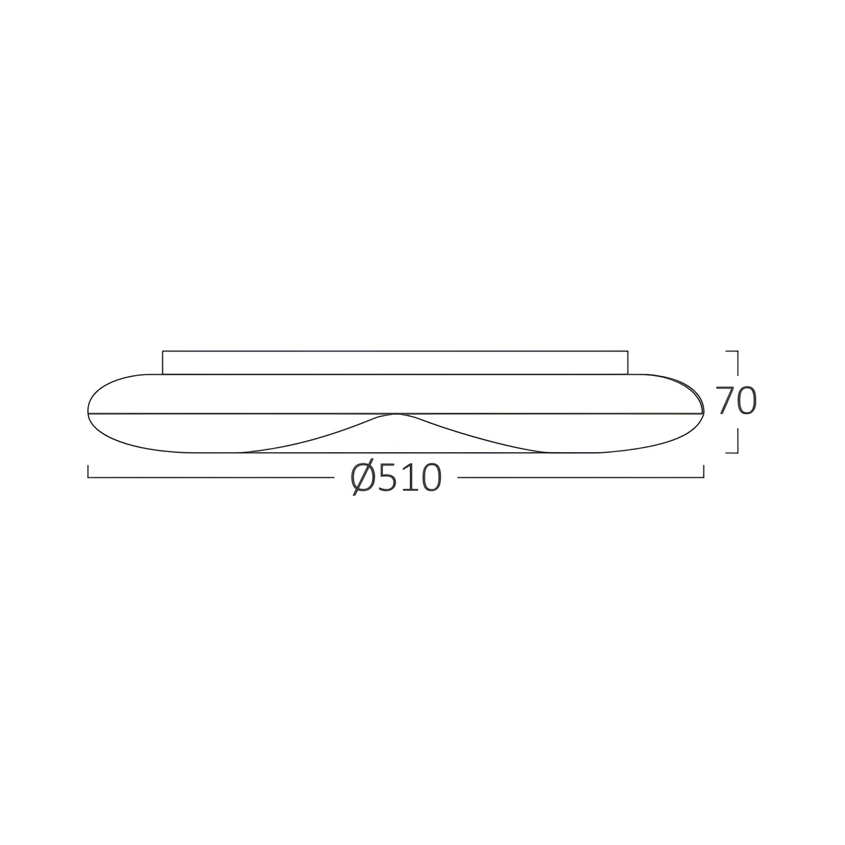 Braytron Jade Plafondlamp 44W SRE RND 3IN1