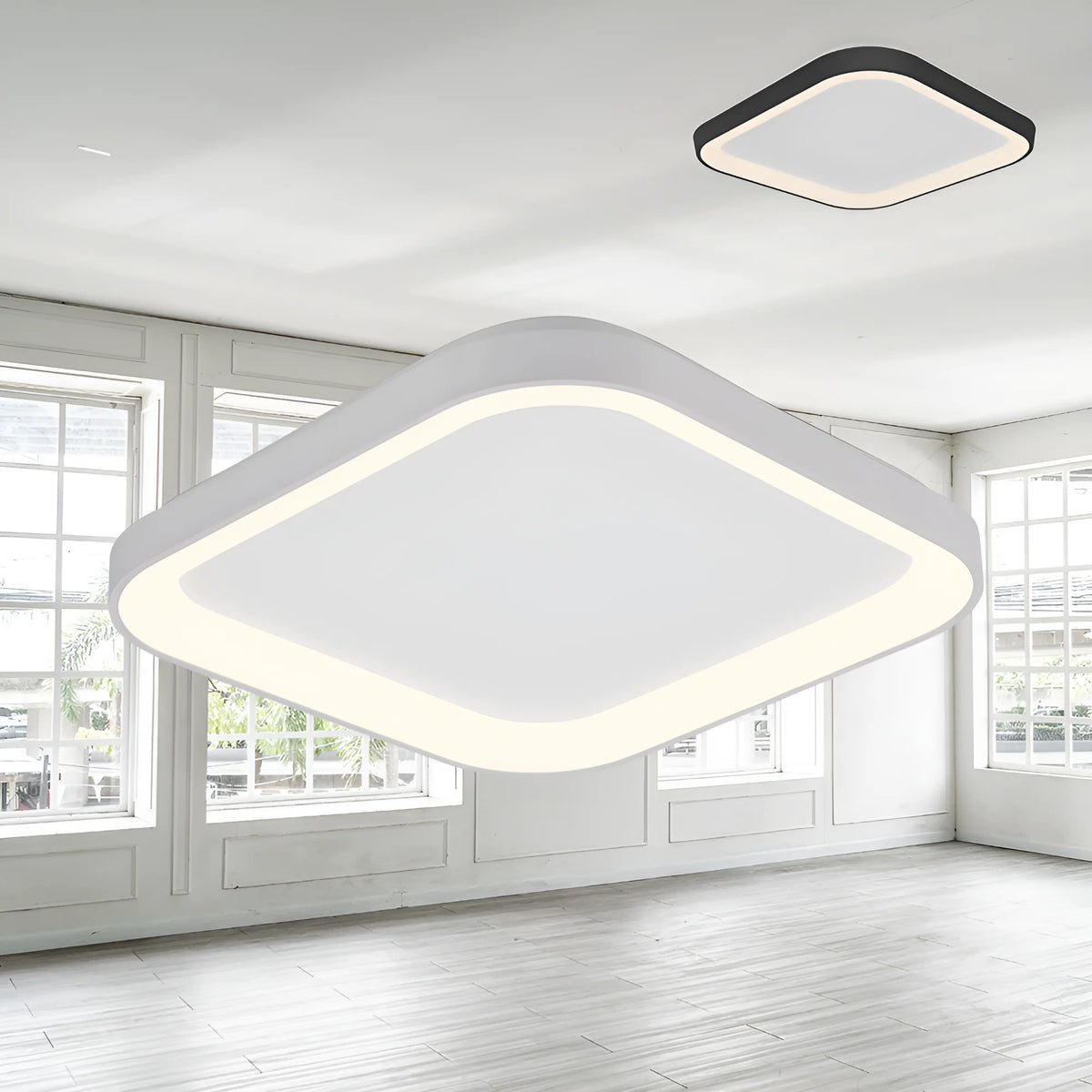 Braytron Bella Plafondlamp 36W IP20 Wit SLS SR SQR 3IN1
