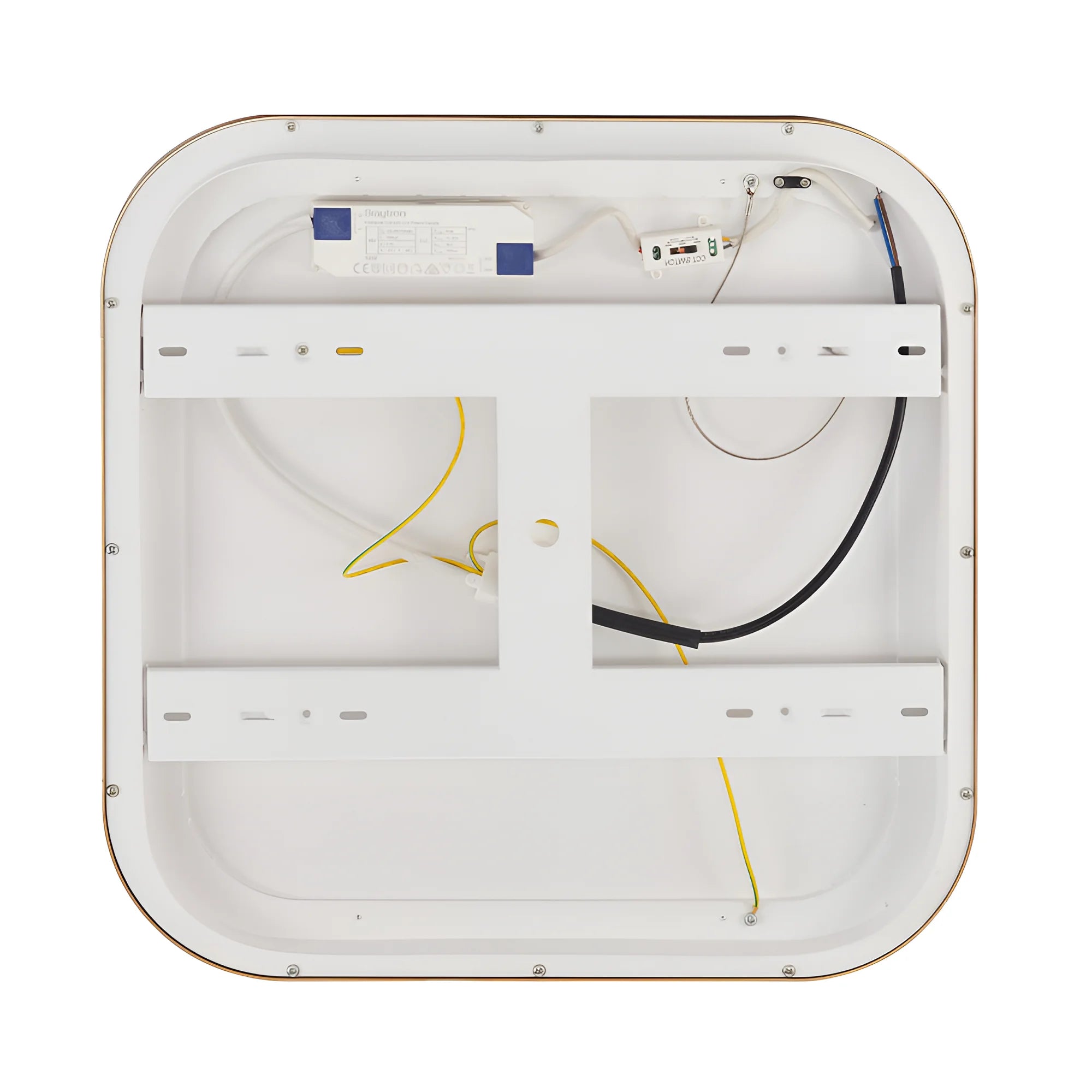 Braytron Bella Plafondlamp 36W IP20 Goud SLS SR SQR 3IN1