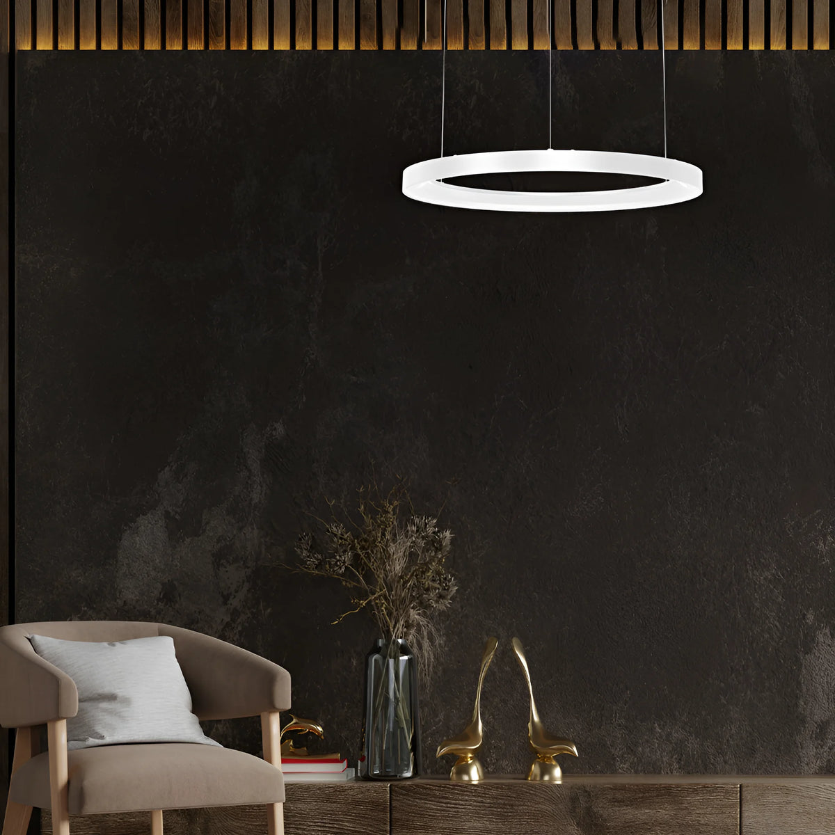Braytron Bella Plafondlamp 46W IP20 Wit SLP PD RND 3IN1