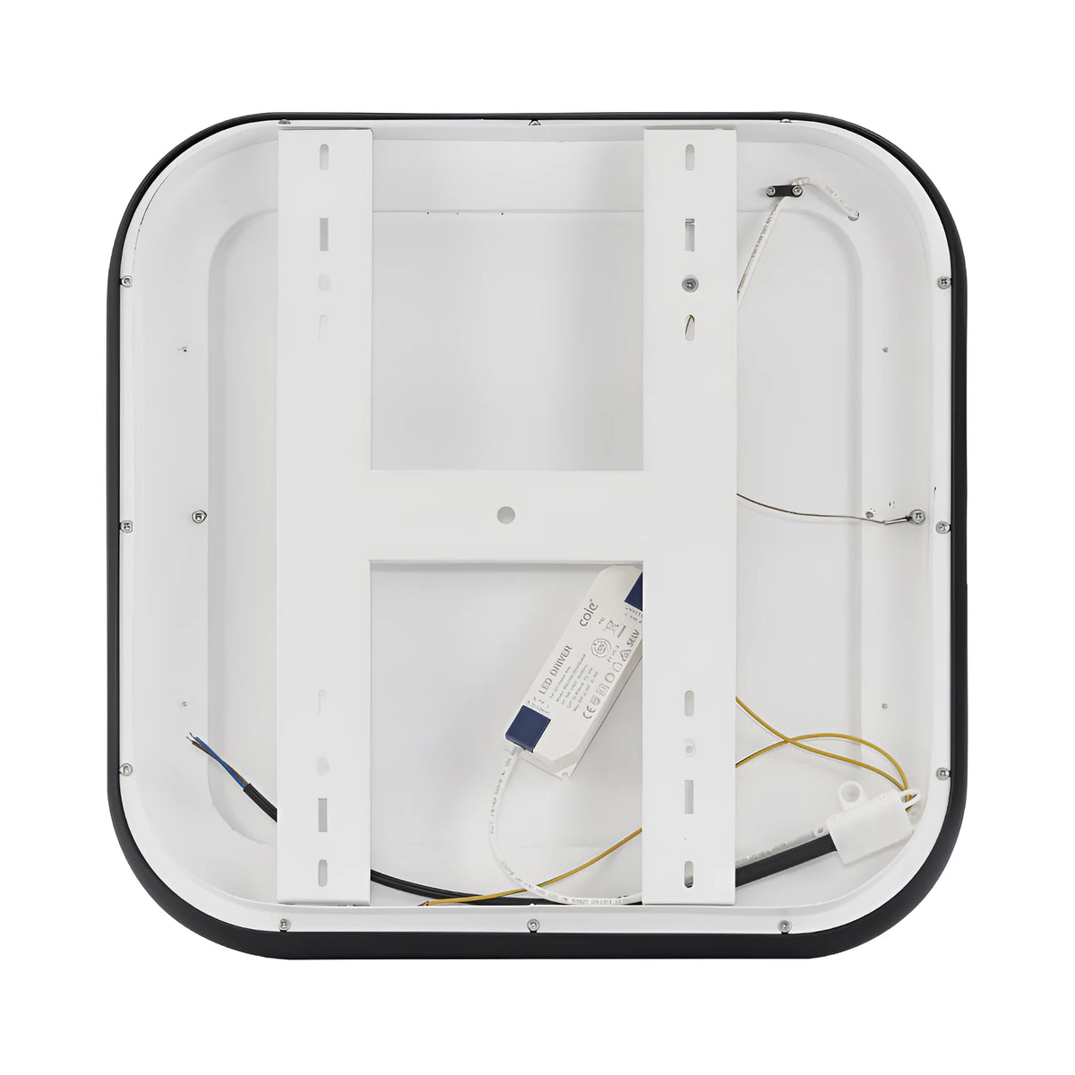 Braytron Bella Plafondarmatuur 36W IP20 Zwart MLS SR SQR 3IN1