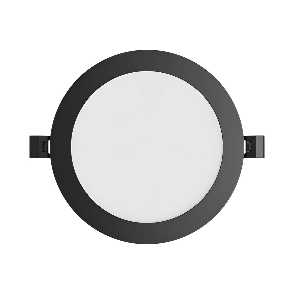 Braytron Smd LED Paneel 12W Zwart CRP RND DIM 8INC 3IN1