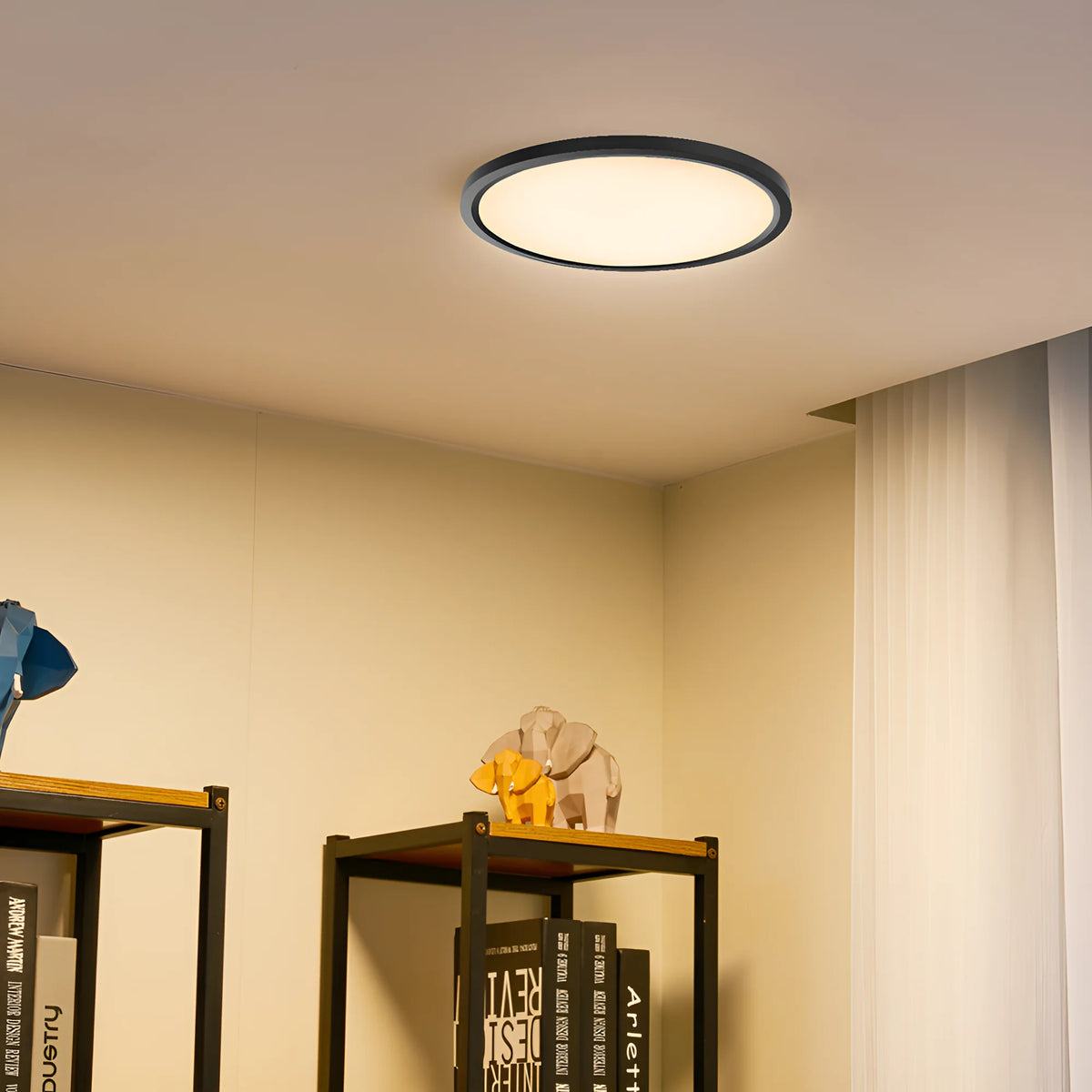 Braytron Jade Plafondlamp 45W Zwart SLR RND 3IN1