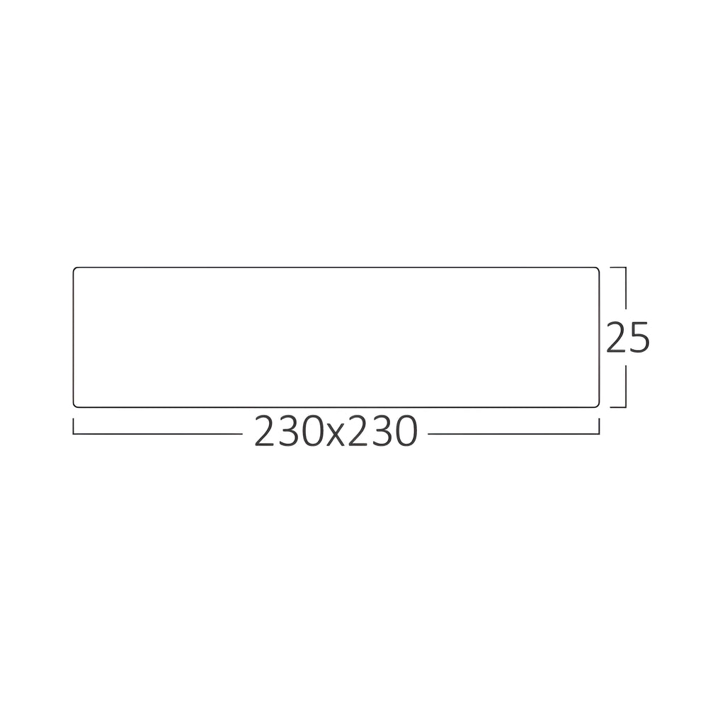 Braytron Jade Plafondlamp 20W SLR WDN SQR 3IN1