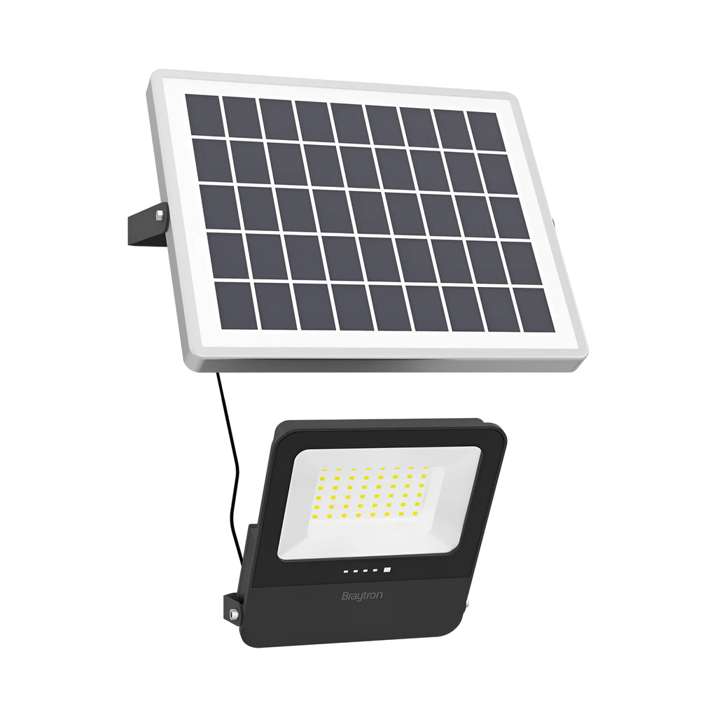 Braytron Solar Pl Solar Schijnwerper 80W IP65 3IN1 RMT