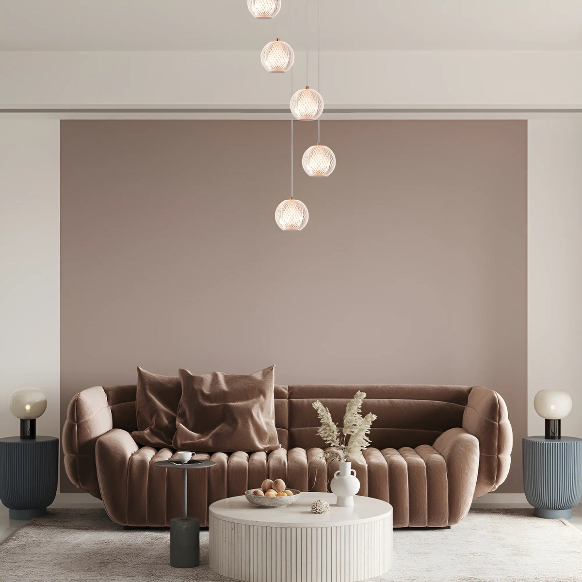 Braytron S001R Hanglamp Goud 5H 5xG9