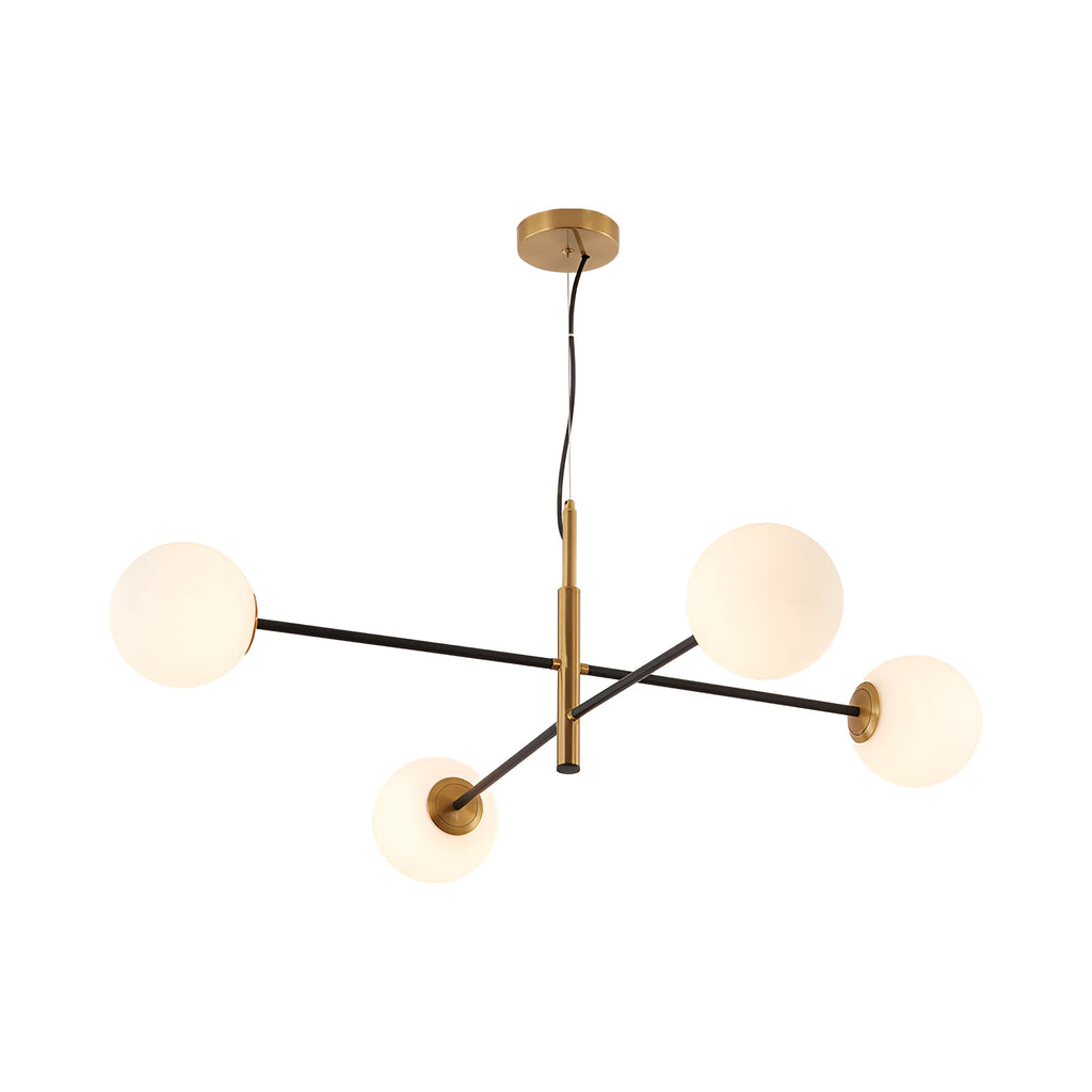 Braytron S012R Hanglamp Goud 4H 4xG9 OPL